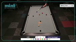 Shane Van Boening Vs Chris Seckinger 2024 Mint Billiards Grand Open [upl. by Montagu151]