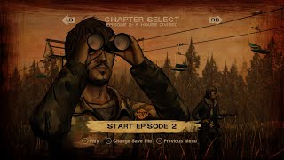 The Walking Dead Telltale Season Two Episode 2 A House Divided part 1 Walkthrough no commentary [upl. by Asaert]