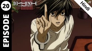 Death Note Episode 20 In Hindi  Makeshift  Death Note Explanation in Hindi [upl. by Eadrahs]