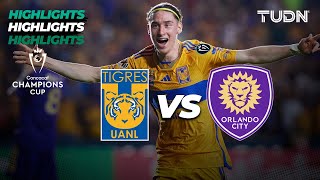 HIGHLIGHTS  Tigres 4422 Orlando City  CONCACHAMPIONS 2024  TUDN [upl. by Ainelec847]