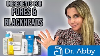 5 ingredients that fade pores and blackheads fast Dermatologist guide [upl. by Aredna]