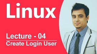 Linux Bangla Tutorial04  How to create log in User [upl. by Asiat]