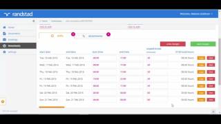 my randstad candidate portal module 2  timesheets v10 [upl. by Cline]