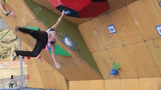 Daniel Woods Wins Bouldering World Cup [upl. by Etnoved273]