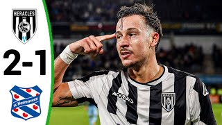 Heracles vs Heerenveen 21 Mario Engels Goal All Goals and Extended Highlights [upl. by Eirelam]