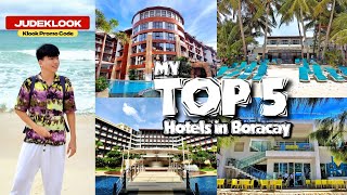 Boracay  My Top 5 Best Hotels in Boracay Island [upl. by Kinson]