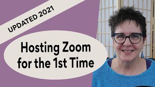 How to Host a Zoom Meeting for the First Time UPDATED  How to use Zoom [upl. by Mccourt]