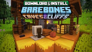 Bare Bones Texture Pack 1181182 Download amp Install Tutorial [upl. by Bryn]