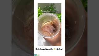 Healthy noodle salad food shorts youtubeshorts recipe nutritionexploration cooking [upl. by Alletse]