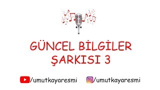 Umut Kaya  KPSS Güncel Bilgiler Şarkısı 3  2018 [upl. by Flora]