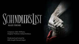 Schindlers List Main Theme Violin and Orchestra [upl. by Gigi]