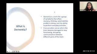 Ep 212  Prevention of Dementia Risk factors and interventions VMS Webinar Series ByDr Sameeksha [upl. by Peony]