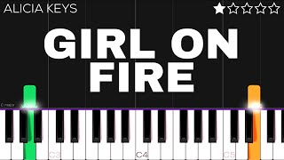 Alicia Keys Girl on Fire Instrumental Versions [upl. by Lamek]