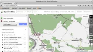 OpenStreetMap ab sofort mit Routenplaner [upl. by Zoe]