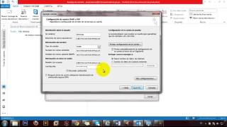 CONFIGURACION DE CORREO EN OUTLOOK Y SACAR BACKUP [upl. by Debra]