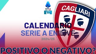 ECCO IL CALENDARIO DEL CAGLIARI 202425 [upl. by Neuberger442]