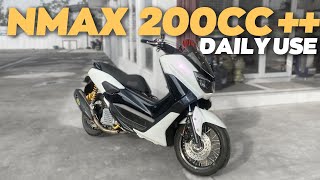 Test Ride NMax 200 cc Enak Banget Buat Harian [upl. by Rihat]