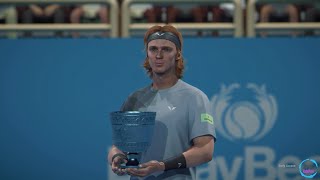 Tiebreak gameplay  Delray Beach Open Final  Rublev vs AugerAliassime  PC Early access 5 [upl. by Cory427]