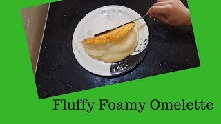 Fluffy Foamy Omelette Sandeepriya Kitchen [upl. by Eniamerej]