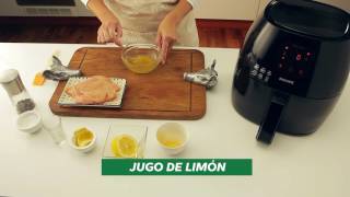 Pollo al limón en Philips Airfryer [upl. by Bullen]