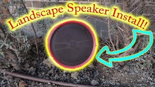 Sonos Landscape Speaker Install  The Colony TX [upl. by Lindly]