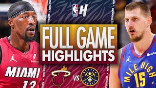 Miami Heat vs Denver Nuggets  Full Game Highlights  November 8 202425 NBA Season [upl. by Vallonia614]