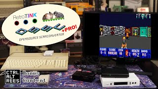 Upscalers vs Atari ST OSSC OSSC Pro amp RetroTink 5X [upl. by Nilyak111]