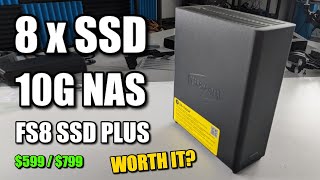 Terramaster F8 SSD PLUS NAS Review [upl. by Akenor563]