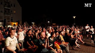 Public Viewing Mühlacker Achtelfinale [upl. by Bremser]