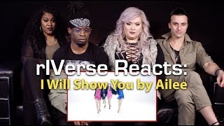 rIVerse Reacts I Will Show You by Ailee  MV Reaction [upl. by Airrotal]