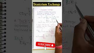 🫵 Deuterium exchange 💱 in seconds 🔥🔥🔥 shorts iitjee jeemains neet boardexam [upl. by Sakiv40]