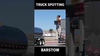 TRUCK SPOTTING 01289  BARSTOW automobile semitrailer trucking [upl. by Meredith]