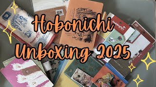 Hobonichi 2025 Unboxing [upl. by Odama]