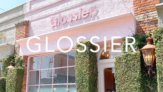 Beauty Tour Glossier Showroom  Los Angeles USA [upl. by Eyks]