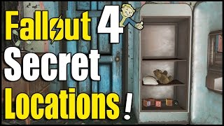 Fallout 4 5 Secret Locations with Secret Loot  Ep 7 Fallout 4 Secrets [upl. by Anni]