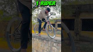 1 rider2 rider 3rider😱🥺🔥 trending subscribe shortsfeed youtubevideo cycle legend [upl. by Errised]