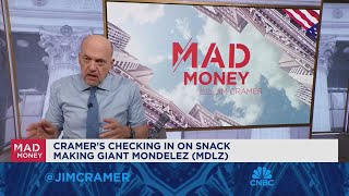 Mondelez is trading as if GLP1 drugs dont exist says Jim Cramer [upl. by Suiram791]