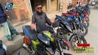 খান মটরসে Suzuki gixxer  Apache 4v বাইকের মেলা  used bike price in Bangladesh 2024  কম দামে R15 [upl. by Uela]