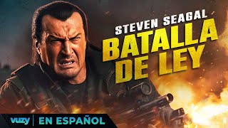 BATALLA DE LEY  STEVEN SEAGAL  PELICULA COMPLETA DE ACCION EN ESPAÑOL LATINO [upl. by Aerdnaed]