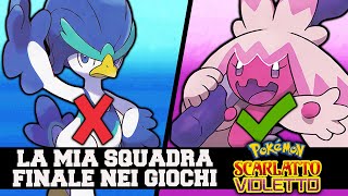 La mia STRANA squadra FINALE in PokÃ©mon Scarlatto e Violetto [upl. by Wandie660]