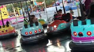 Bumper Car Madness at the Ohio State Fair Columbus OH [upl. by Dduj]