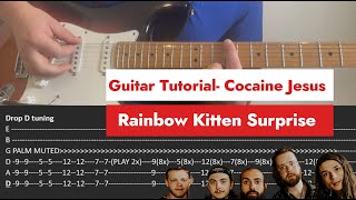 How to Play Cocaine Jesus Rainbow Kitten Surprise  Full Song Easy to learn 🎸🎶☺️ [upl. by Christianna]