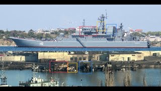 Ropuchaclass Landing Ship Novocherkassk Confirmed SUNK By Storm Shadow in Photo [upl. by Ahsaetal881]