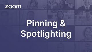 Pinning and Spotlighting Participants [upl. by Issej]