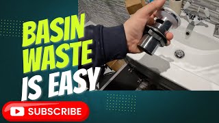 HOW TO CHANGE A BASIN WASTE EASY STEPS BY A PLUMBER [upl. by Sitoel]