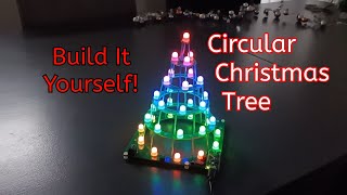 Assembling the Elektor 3D Circular Christmas Tree [upl. by Mikol]