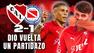 💪🏼🔴 REACCIÓN Independiente 21 Argentinos  Nelson Lafit [upl. by Winebaum]