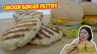 Chicken Burger Patty Recipe [upl. by Persian666]