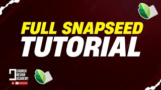 FULL SNAPSEED TUTORIAL 2024 [upl. by Nissie480]