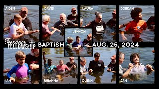 Freedom Fellowship Baptism 8252024 [upl. by Yelyah]